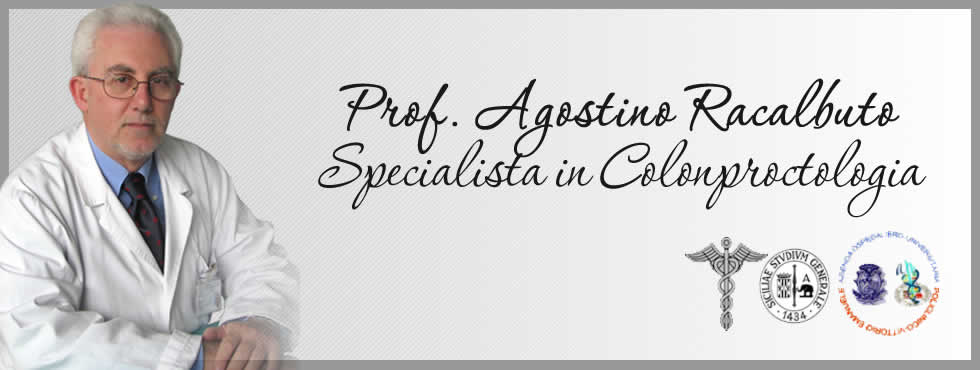 Prof. Agostino Racalbuto -Specialista in Colonproctologia-